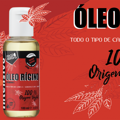 Óleo Rícinio Real Natura 100ml