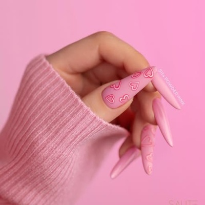 Verniz Gel Saute Nails S114 Power Pink - Rosa Suave