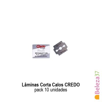 Lâminas Corta Calos para CREDO - Pack 10 unidades
