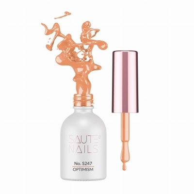 Verniz Gel Saute Nails S247 Optimism (Laranja Pêssego)
