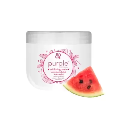 Esfoliante de Corpo, Mãos e Pés Purple de Melancia 300ml - Vegan