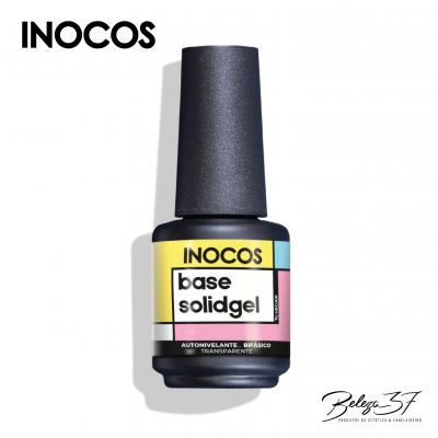 Base Verniz Gel Solid Gel Inocos 15ml