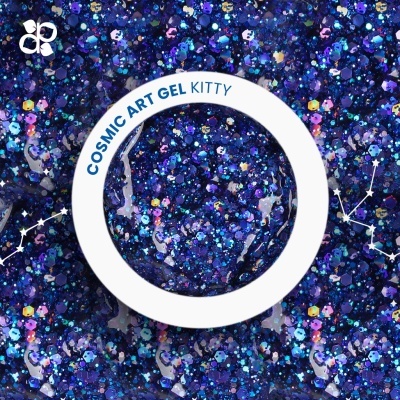 Cosmic Art Gel Purple - KITTY 5g