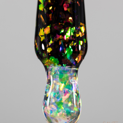 Top No Wipe Saute Nails Holo Flakes (Flocos Holográficos Brilhantes)