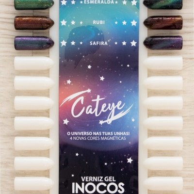 Verniz Gel Inocos – Coleção Cateye (4 cores)