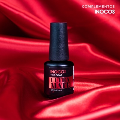 Top Coat Ultra Mate Sem Goma Inocos 15ml