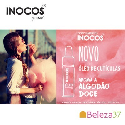 Óleo de Cutículas Inocos 15ml - Algodão Doce