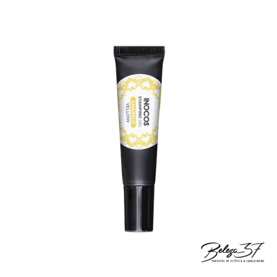Stamping Gel Inocos 8ml - Amarelo