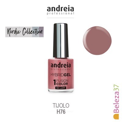 HYBRID GEL ANDREIA – Fusion Color H76 - Tijolo