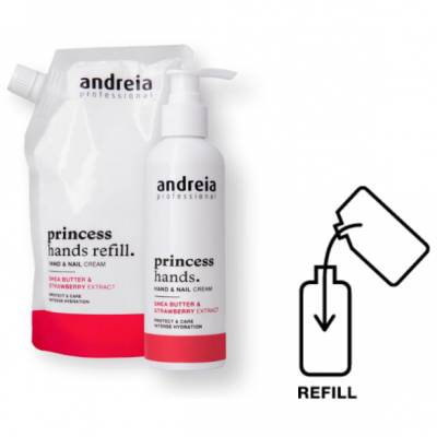 Princess Hands Andreia - Creme de mãos e unhas - 200 ml