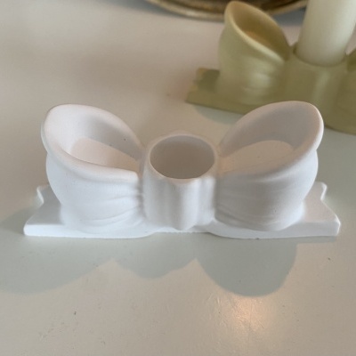 Molde silicone- Castiçal laço