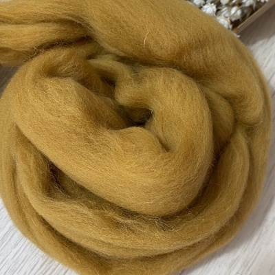 Lã feltrada camel (1metro)