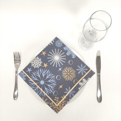 Mantel Individual/Servilleta/Camino de mesa Snowflake