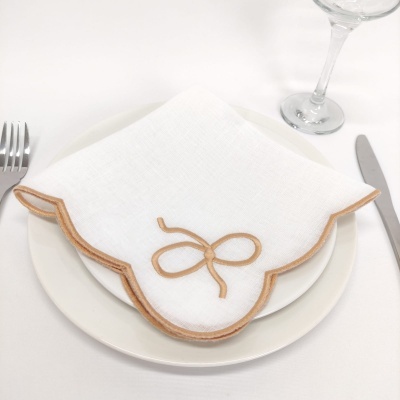 Mantel Individual/Servilleta Lazo Lino JOL