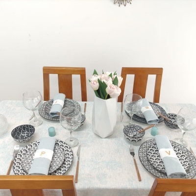 Mantel Toile de Jouy Linho COL Baby