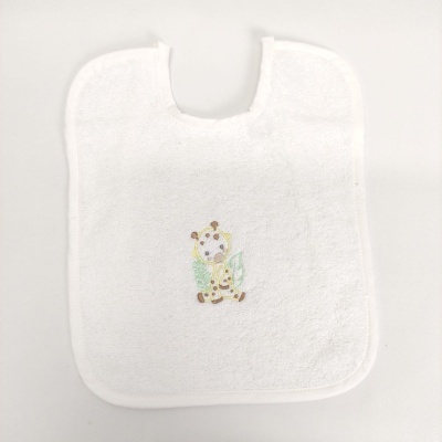 Babero Felpa Blanco Selva Personalizable