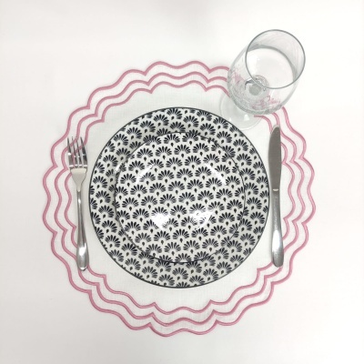 Mantel Individual Triplet Lino JOL