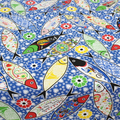 Mantel Algodón Sardinas