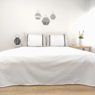 Juego de Sábanas Brownie Volante