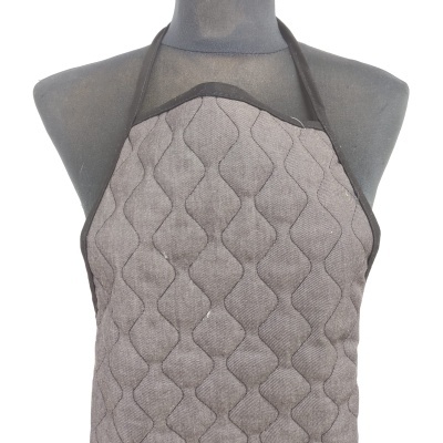 Delantal Acolchado Gris
