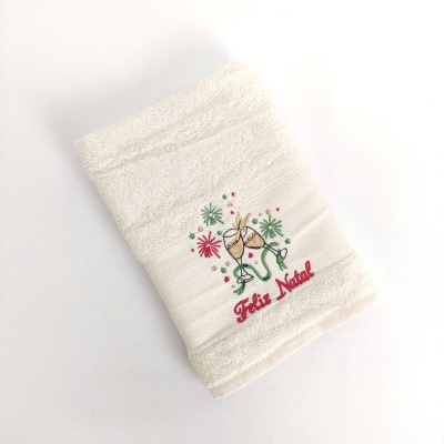 Paño de cocina Tostada Feliz Navidad
