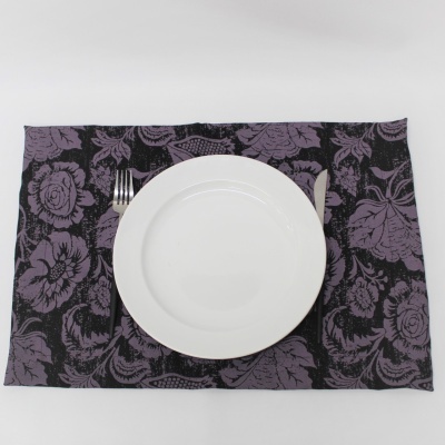 Mantel Individual Luxury Black BI