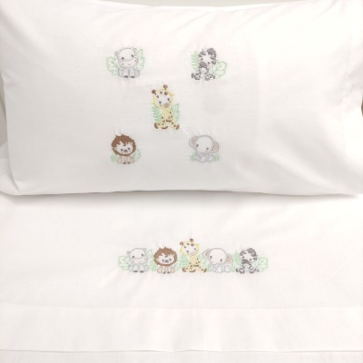 Juego de Sábanas Bebé Selva