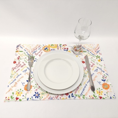 Mantel Individual/Servilleta/Camino de mesa San Valentín