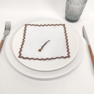 Servilleta Lino COL Cocktail Escopeta