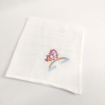 Muselina Algodón Unicórnios Personalizable