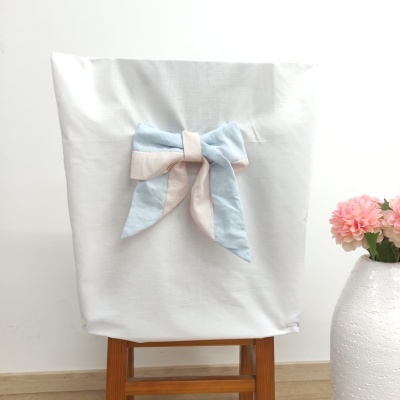 Porta Servilletas Rosa y Azúl Pastel