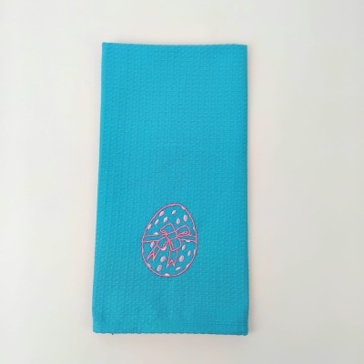 Paño de Cocina Easter Egg Azúl