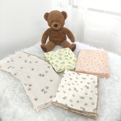 Muselina Flor de Algodão Personalizable