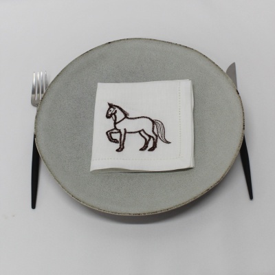 Servilleta Horse Lino JOL