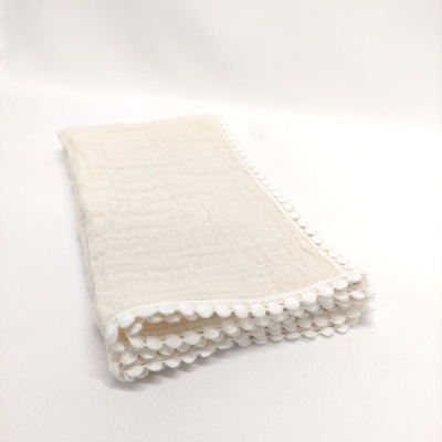 Gasa Rustic Encaje Bebé