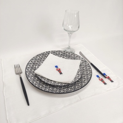 Mantel Individual/Servilleta Lino Of Soldado