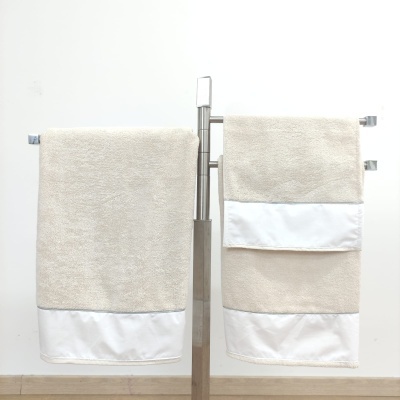 Juego de Toallas Baño Felpo Beige Lazio