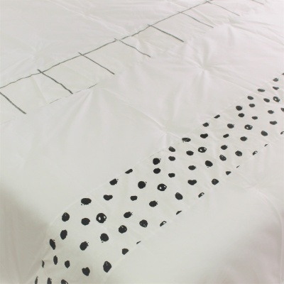 Edredón Decorativo STELLA Blanco