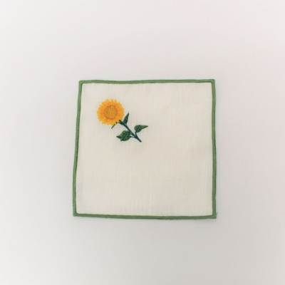 Servilleta Cocktail Girasol Lino COL