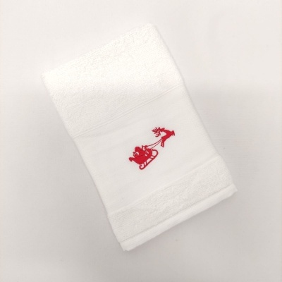 Paño de Cocina Trineo Magico