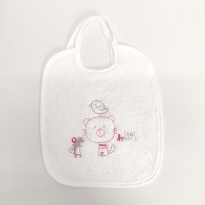 Babero Felpa Gato Personalizable