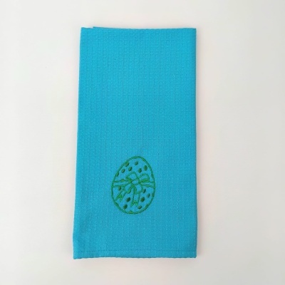 Paño de Cocina Easter Egg Azúl