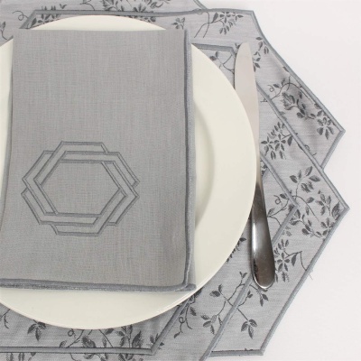 Mantel Individual Algodón Leaves