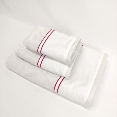 Juego de Toallas Baño Felpo Gris Génova