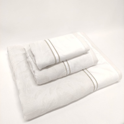 Juego de Toallas Baño Felpo Gris Génova