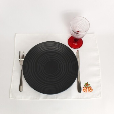 Mantel Individual Christmas Details Lino JOL