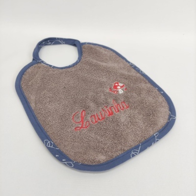 Babero Felpa Champiñón Personalizable