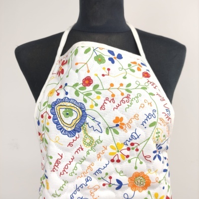 Delantal Acolchoado Enamorados