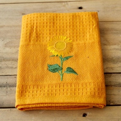 Paño de Cocina Algodón Girasol