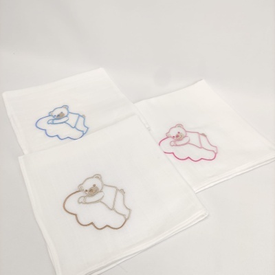 Muselina Algodón Oso Nube Personalizable